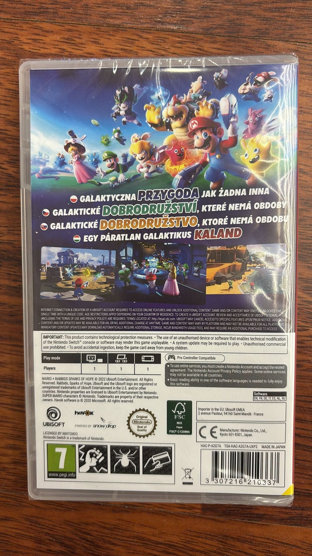 Mario + Rabbids Sparks Of Hope Switch PL/CZ/SL/HU Mario + Rabbids Sparks Of Hope Switch PL/CZ/SL/HU